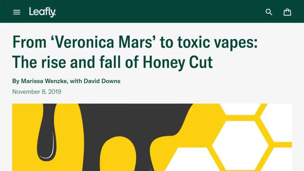 From Veronica Mars to toxic vapes: The rise and fall of Honey Cut