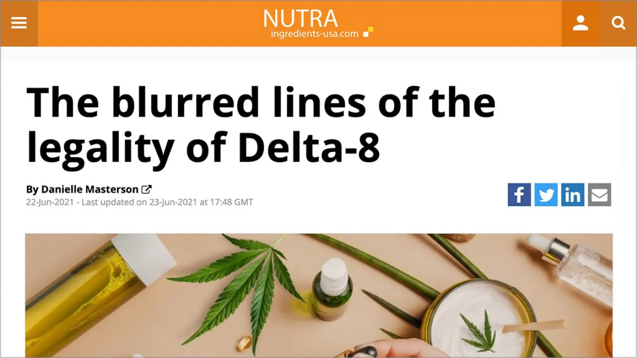 The blurred lines of the legality of Delta 8