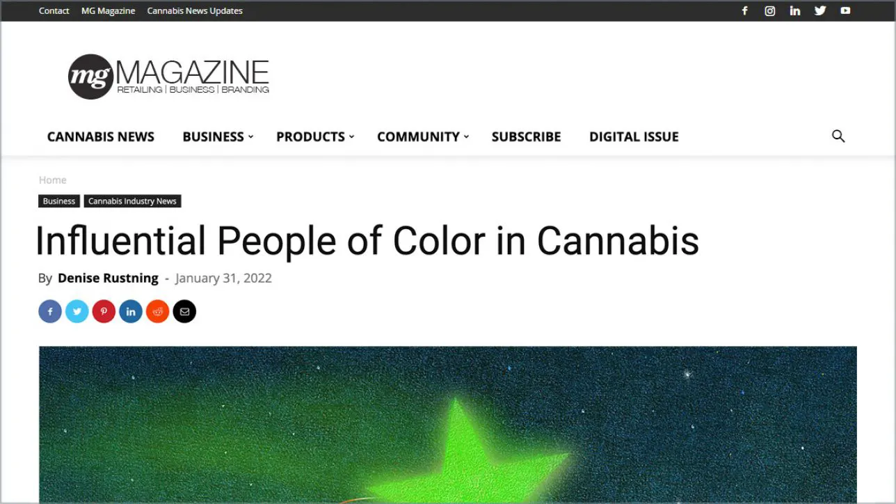 Influential People of Color in Cannabis
